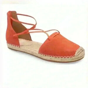 Eileen Fisher Lace Espadrille Wrap Sandals